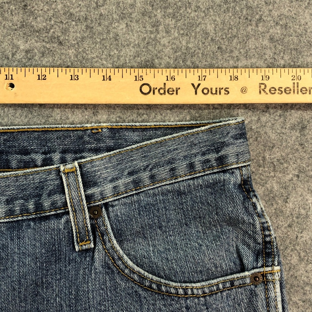 Cinch Mens Jeans 36X30 Straight Leg Blue Medium Wash Regular Fit Green Label - Picture 8 of 14